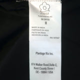 FARM Rio Jimena cross-stitch embroidered mini dress in black — gently pre-owned authentic designer piece