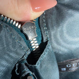 Gucci x Sega Guccy Stars Dome Crossbody Bag Teal & Metallic Gold Leather