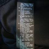 Saint Laurent Boucle Tweed & Faux Fur Mini Skirt Black Size 36