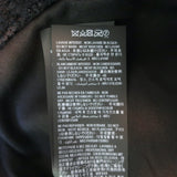 Saint Laurent Boucle Tweed & Faux Fur Mini Skirt Black Size 36