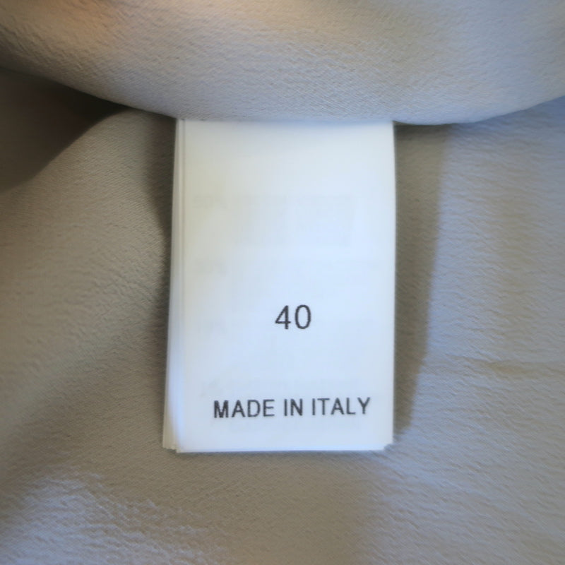 Brunello Cucinelli Velvet Cocoon Coat Gold Size 40
