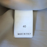 Brunello Cucinelli Velvet Cocoon Coat Gold Size 40