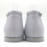 Hermes Santorini Ankle Strap Sandals Glacier Blue Epsom Leather Size 38.5 NEW