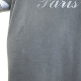 Balenciaga Paris Oversized T-Shirt Gray Vintage Jersey Size Large Unisex