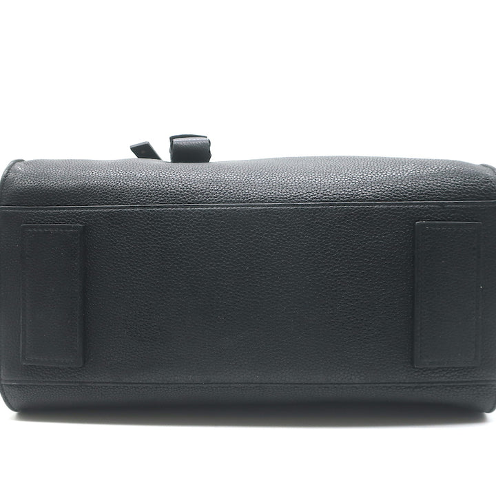 Saint Laurent Small Sac De Jour Bag Black Grained Leather Crossbody Tote