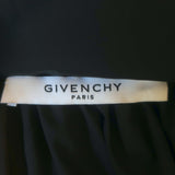 Givenchy Logo-Hood Windbreaker Bomber Jacket Black Size 38