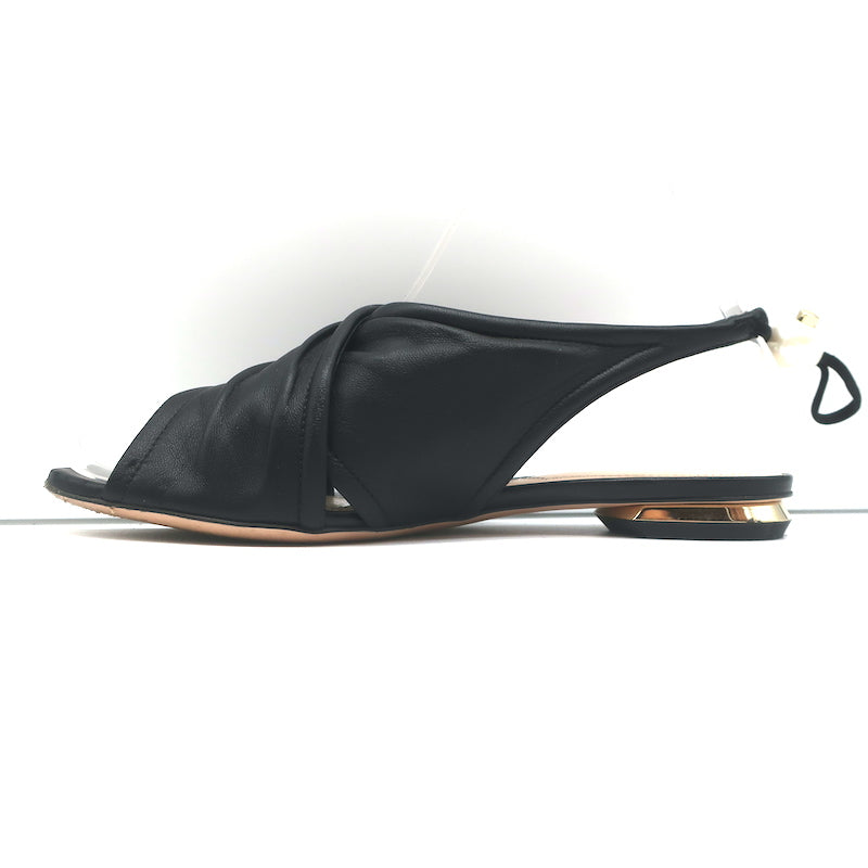 Leather sandals Nicholas Kirkwood Black size 37 EU in Leather