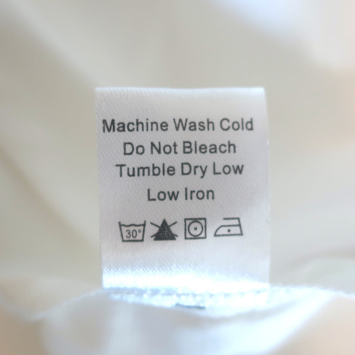 Tuckernuck Willow Faux Pearl Button Blouse White Stretch Cotton Size Small NEW
