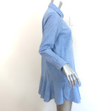 Tuckernuck Callahan Shirtdress Chambray Cotton Size Small Long Sleeve Mini Dress
