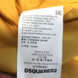 Dsquared2 Buffalo Plaid Leather Elbow Patch Jacket Red/Black Wool Size 42