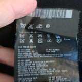 Prada Linea Rossa Sleeveless Mini Dress Black Cotton Knit Size 36