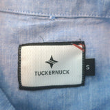 Tuckernuck Callahan Shirtdress Chambray Cotton Size Small Long Sleeve Mini Dress