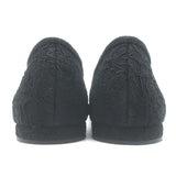 Gianvito Rossi Claudia Lace Pointed Toe Ballet Flats Black Size 39