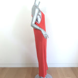 Pitusa Pima Sundress Blood Orange Cotton-Modal Size Standard Sleeveless Maxi NEW