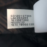 Brunello Cucinelli Monili-Trim Short Sleeve Down Puffer Jacket Black Size 42