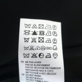 Sandro Wendy Tattoo Print Mini Dress Black Silk Size 2