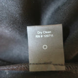 Jenni Kayne Kate Tie-Waist Maxi Dress Black Crepe Size Medium