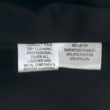 KAUFMANFRANCO Hooded Peplum Coat Black Taffeta Size 6 Zip-Up Jacket