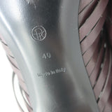 The Row Woven Leather Slingback Mules Espresso Size 40