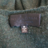 Nili Lotan Cashmere Sweater Forest Green Size Medium