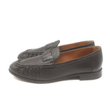 Jenni Kayne Dylan Loafers Chocolate Leather Size 39