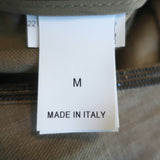 Brunello Cucinelli Monili-Trim Tiered Dress Brown Linen Blend Size Medium