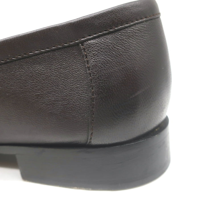 Jenni Kayne Dylan Loafers Chocolate Leather Size 39