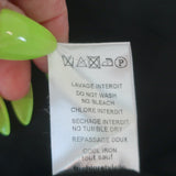 Balmain Satin-Lapel Cape Blazer Black Stretch Wool Size 42 One-Button Jacket