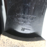 Jenni Kayne Dylan Loafers Chocolate Leather Size 39