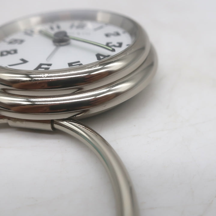 Vintage Tiffany &amp; Co. Nickel Aviator Travel Alarm Clock