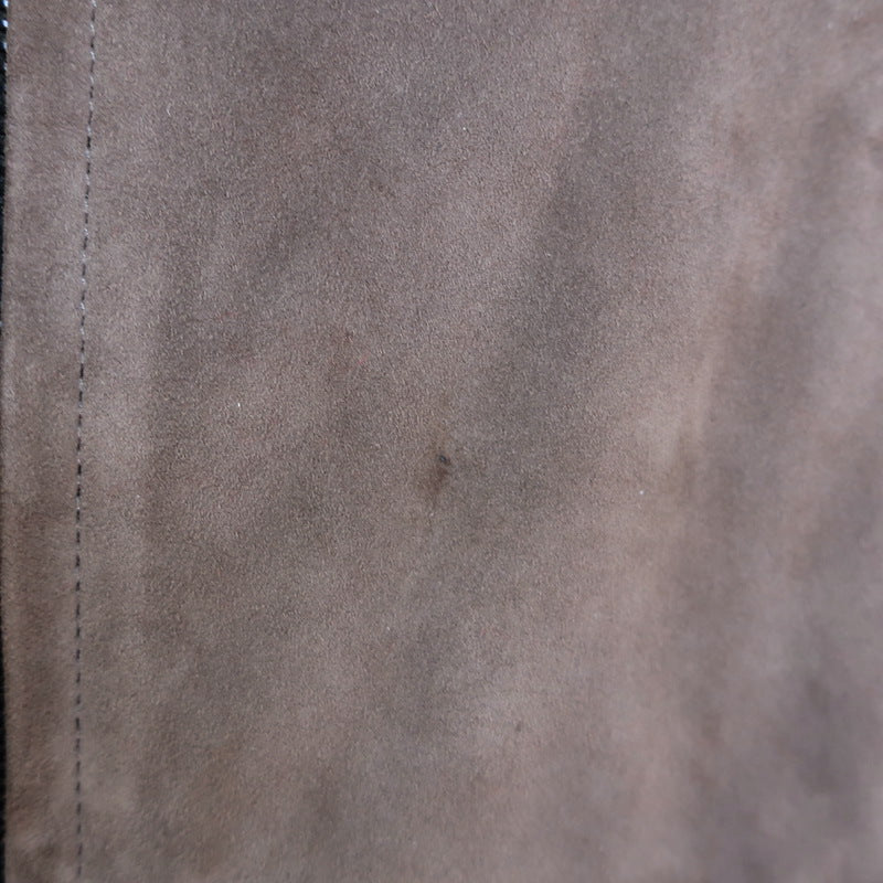 Nili Lotan Beauvais Suede Jacket Cafe Brown Size Small