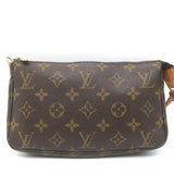 Louis Vuitton Pochette Accessoires Small Shoulder Bag Brown Monogram Canvas