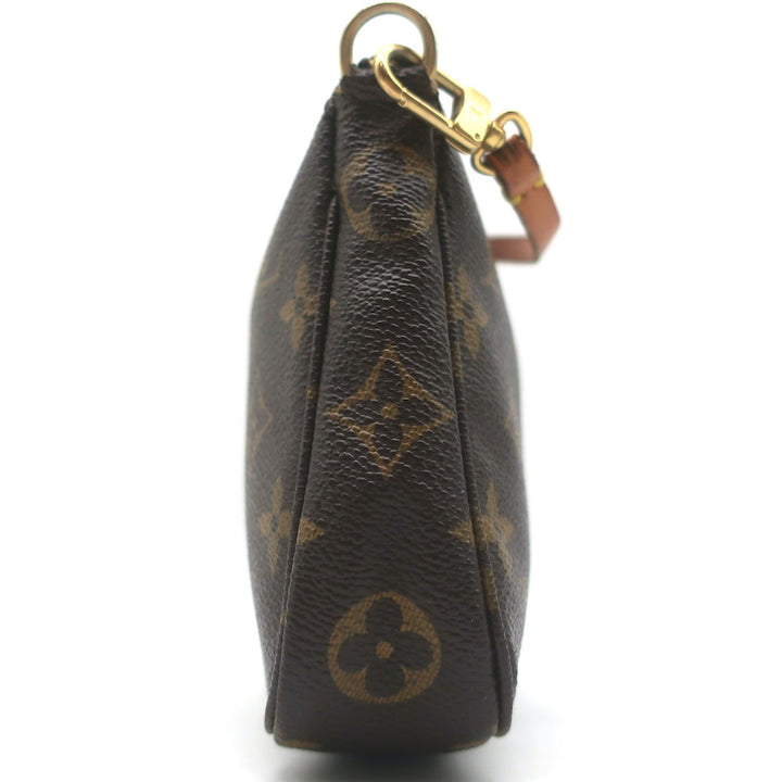 Louis Vuitton Pochette Accessoires Small Shoulder Bag Brown Monogram Canvas