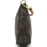 Louis Vuitton Pochette Accessoires Small Shoulder Bag Brown Monogram Canvas