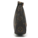 Louis Vuitton Pochette Accessoires Small Shoulder Bag Brown Monogram Canvas