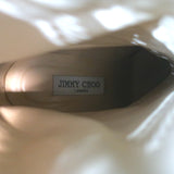 Jimmy Choo Tari Studded Ankle Boots Black Suede Size 39.5