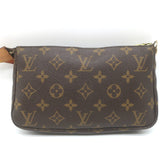 Louis Vuitton Pochette Accessoires Small Shoulder Bag Brown Monogram Canvas