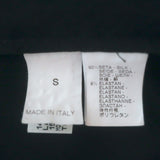 Brunello Cucinelli Monili-Trim Frayed Pocket Tank Top Black Silk Size Small