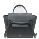 Celine Nano Belt Bag Black Grained Leather Crossbody