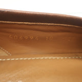 Gucci Jordaan Horsebit Loafers Brown Burnished Leather Size 10