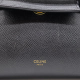Celine Nano Belt Bag Black Grained Leather Crossbody