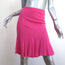 Blumarine Trumpet Hem Skirt Hot Pink Jersey Size 40