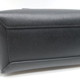 Celine Nano Belt Bag Black Grained Leather Crossbody