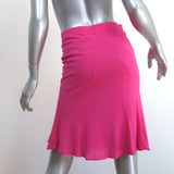 Blumarine Trumpet Hem Skirt Hot Pink Jersey Size 40