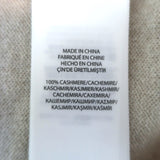 Polo Ralph Lauren Cashmere Turtleneck Sweater Oatmeal Size Large