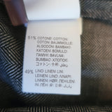 Brunello Cucinelli Crystal-Embellished Double Breasted Blazer Gray Size 42