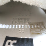 Golden Goose Superstar Sneakers Taupe Suede & Lizard-Print Leather Size 36 NEW