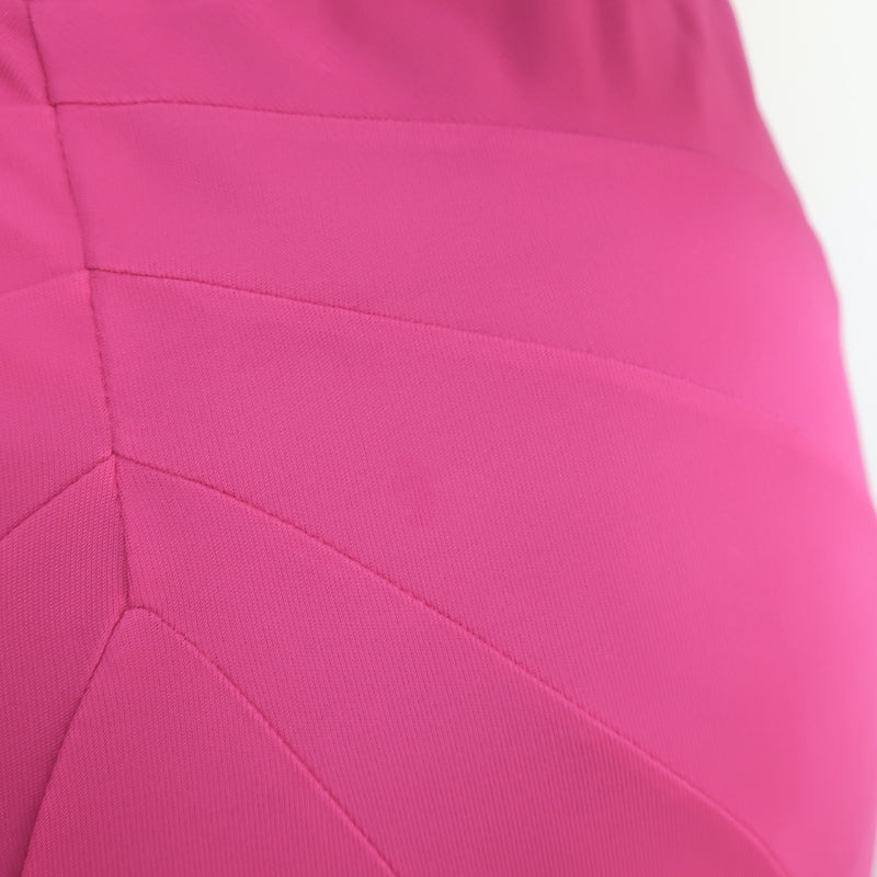 Blumarine Trumpet Hem Skirt Hot Pink Jersey Size 40