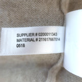 Polo Ralph Lauren Cashmere Turtleneck Sweater Oatmeal Size Large