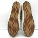 Golden Goose Superstar Sneakers Taupe Suede & Lizard-Print Leather Size 36 NEW